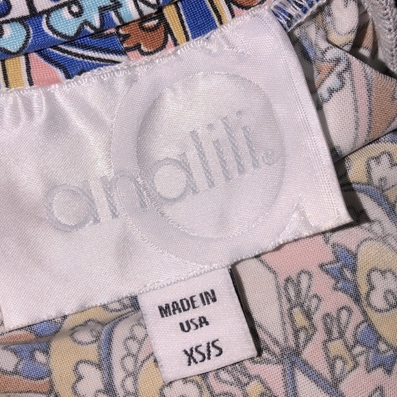 Analili xsmall/small blue top - Picture 4 of 5